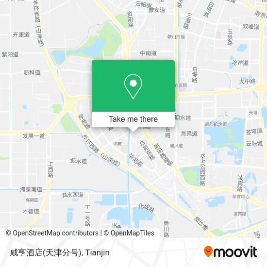 咸亨酒店(天津分号) map