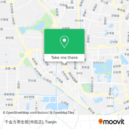 千金方养生馆(华苑店) map