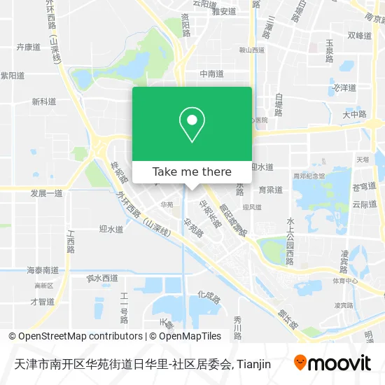天津市南开区华苑街道日华里-社区居委会 map
