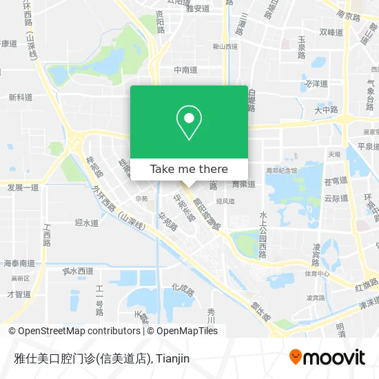 雅仕美口腔门诊(信美道店) map