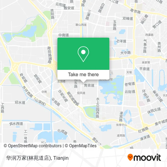 华润万家(林苑道店) map