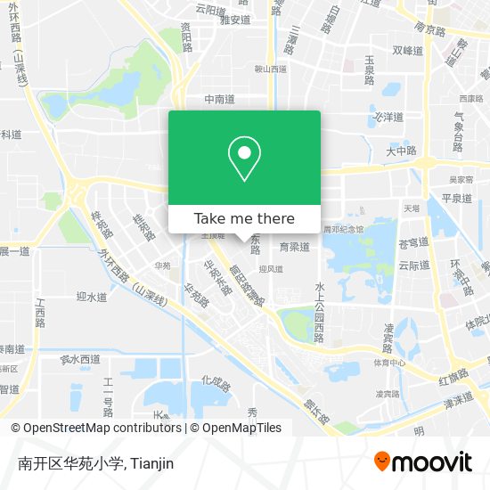 南开区华苑小学 map