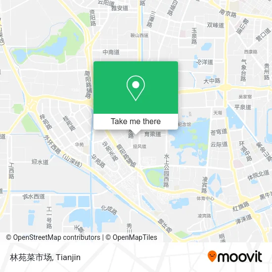 林苑菜市场 map