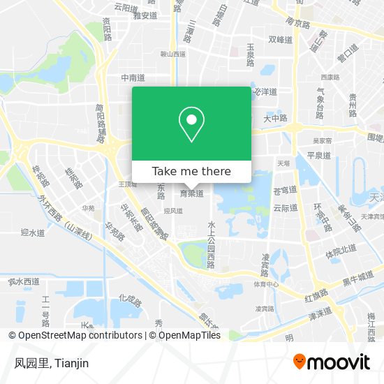凤园里 map