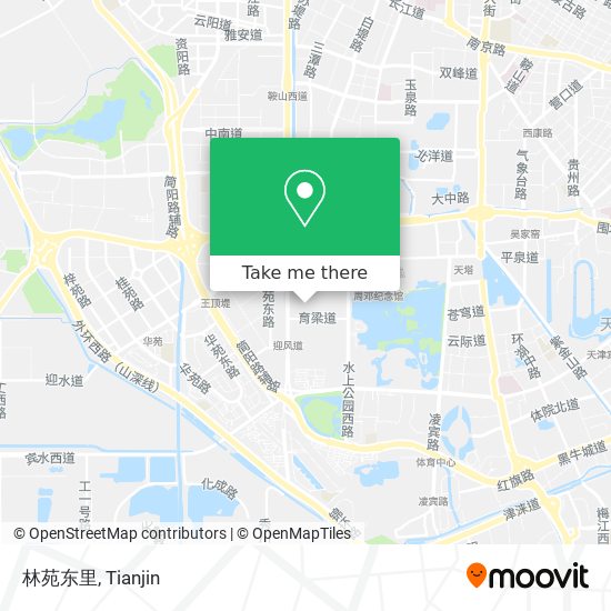 林苑东里 map