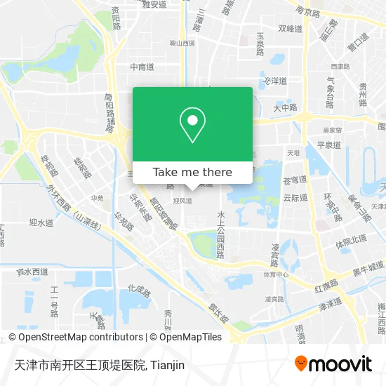 天津市南开区王顶堤医院 map