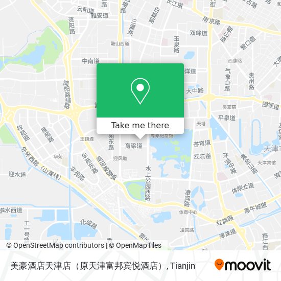 美豪酒店天津店（原天津富邦宾悦酒店） map
