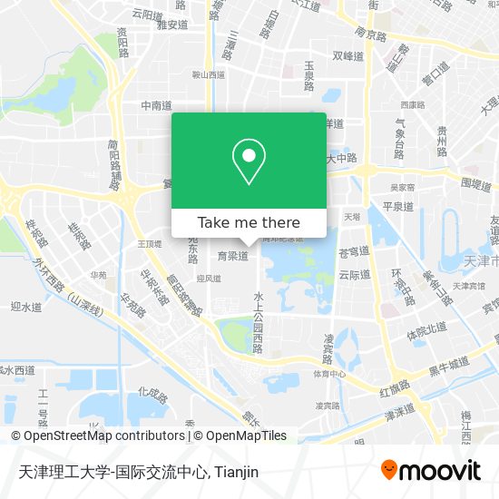 天津理工大学-国际交流中心 map