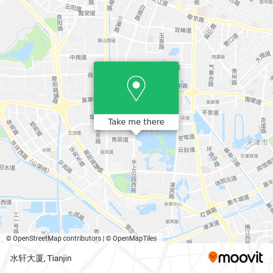 水轩大厦 map