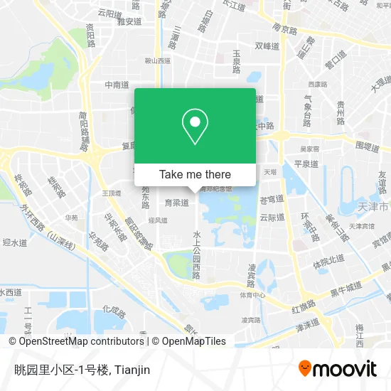 眺园里小区-1号楼 map