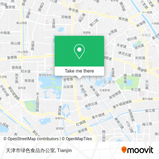 天津市绿色食品办公室 map