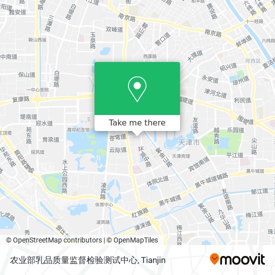 农业部乳品质量监督检验测试中心 map