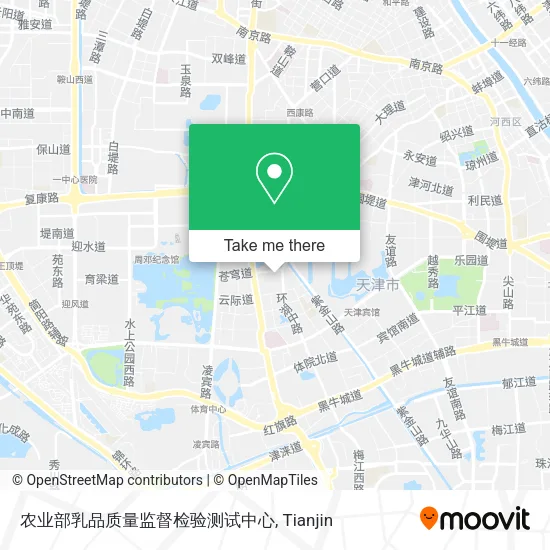 农业部乳品质量监督检验测试中心 map