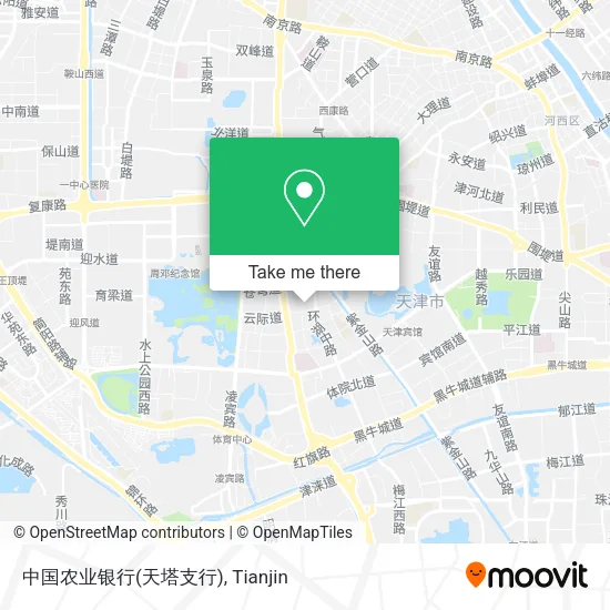 中国农业银行(天塔支行) map