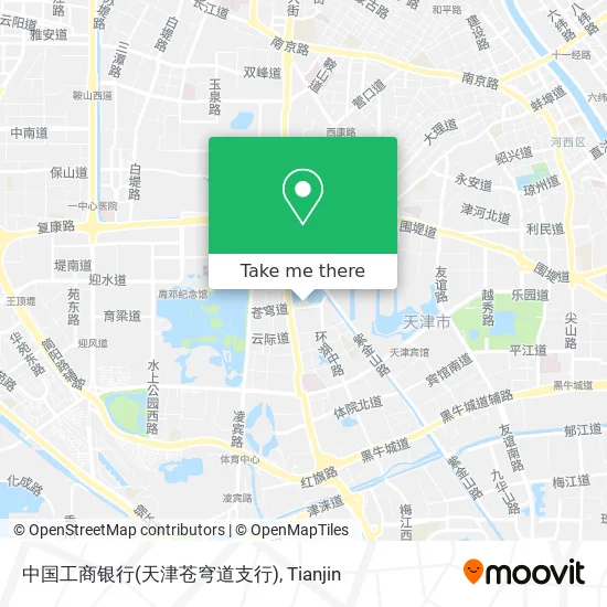 中国工商银行(天津苍穹道支行) map