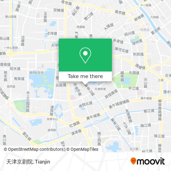 天津京剧院 map