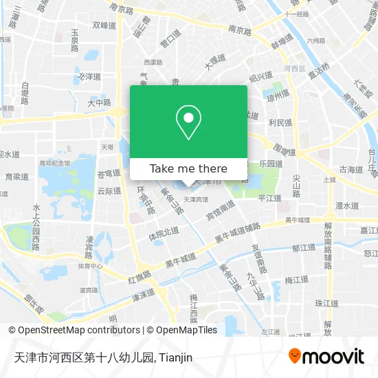 天津市河西区第十八幼儿园 map