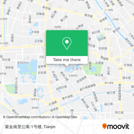 紫金南里公寓-1号楼 map