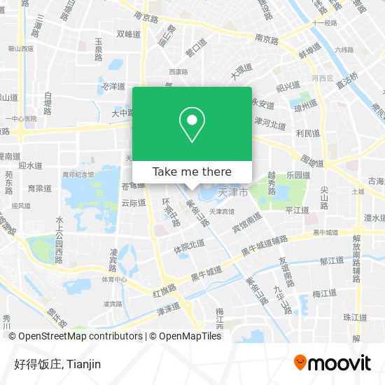 好得饭庄 map