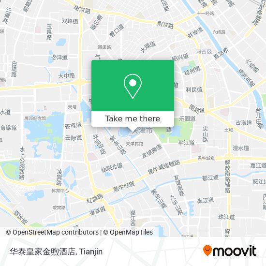 华泰皇家金煦酒店 map