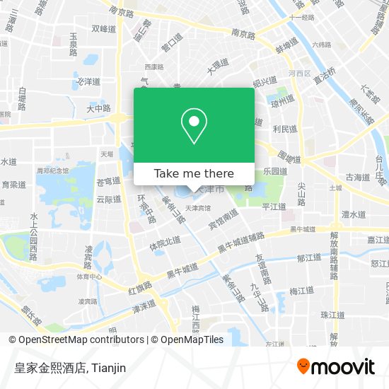 皇家金熙酒店 map