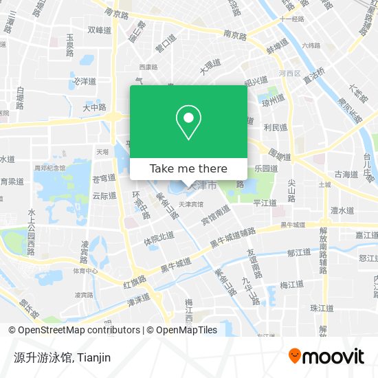 源升游泳馆 map