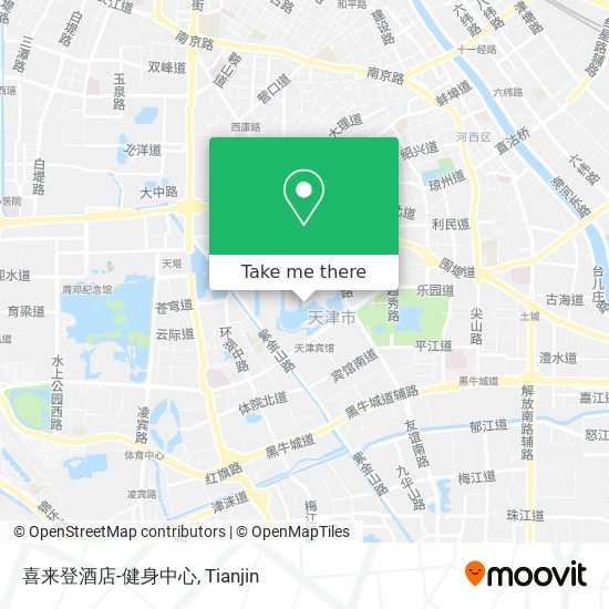喜来登酒店-健身中心 map
