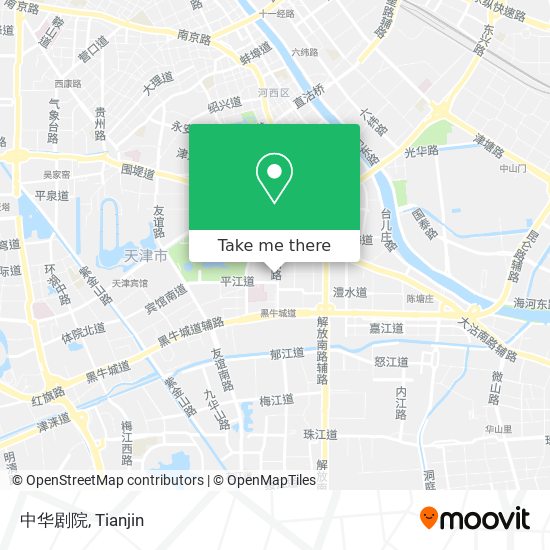 中华剧院 map