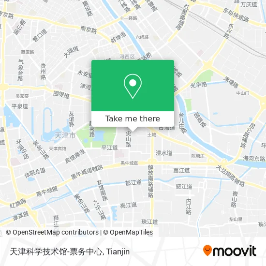 天津科学技术馆-票务中心 map