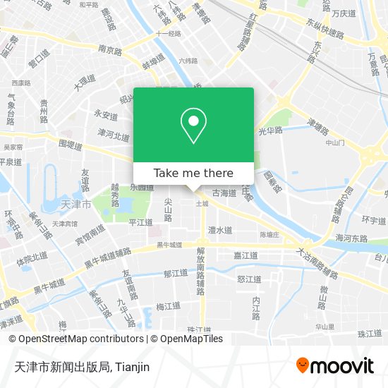 天津市新闻出版局 map