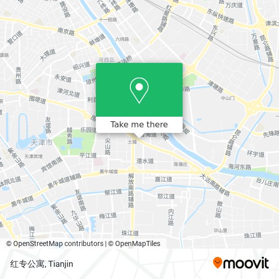 红专公寓 map