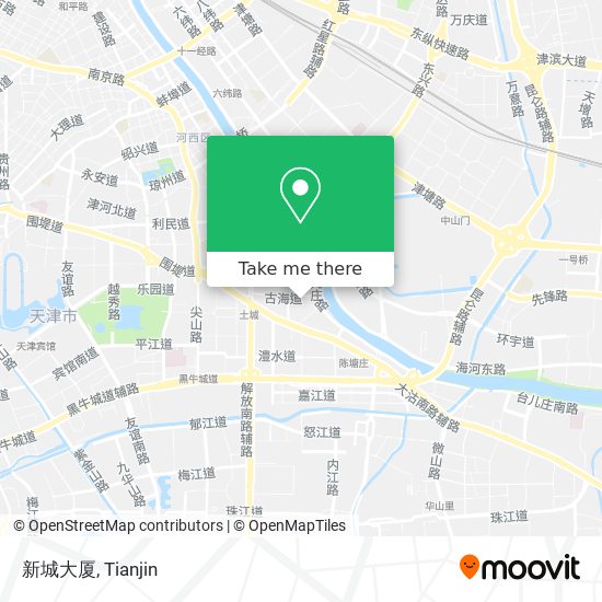 新城大厦 map