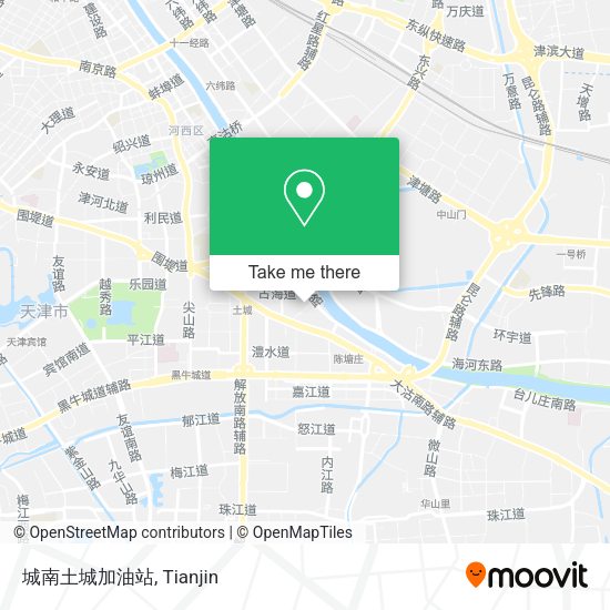 城南土城加油站 map