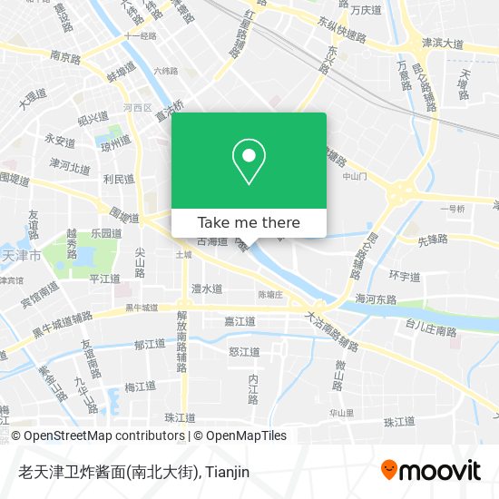 老天津卫炸酱面(南北大街) map