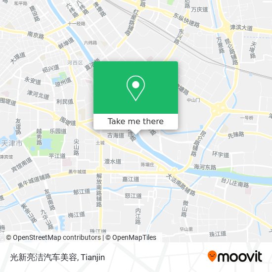 光新亮洁汽车美容 map