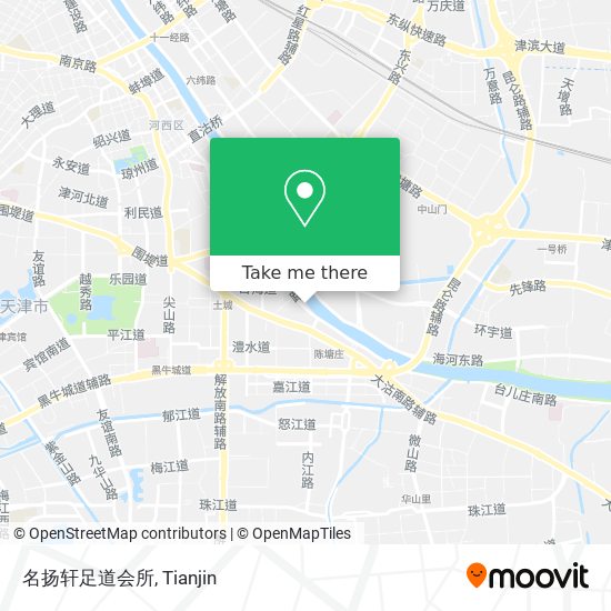 名扬轩足道会所 map