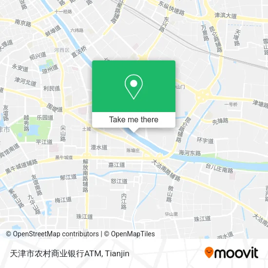 天津市农村商业银行ATM map