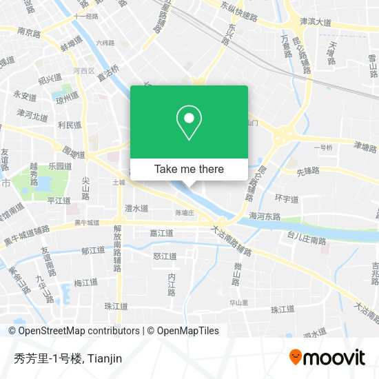 秀芳里-1号楼 map