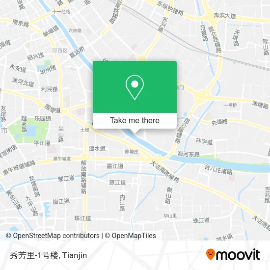 秀芳里-1号楼 map