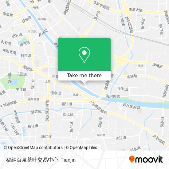 福纳百泉茶叶交易中心 map