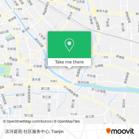 滨河庭苑-社区服务中心 map