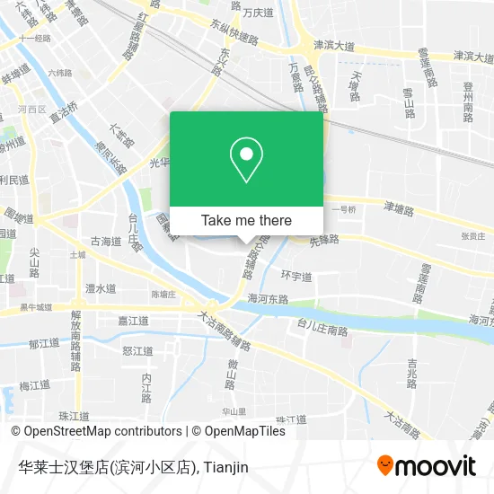 华莱士汉堡店(滨河小区店) map