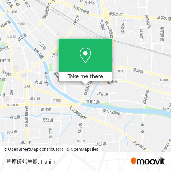 草原碳烤羊腿 map