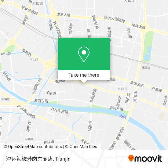 鸿运辣椒炒肉东丽店 map