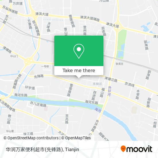 华润万家便利超市(先锋路) map