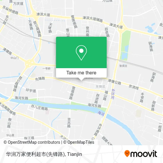 华润万家便利超市(先锋路) map