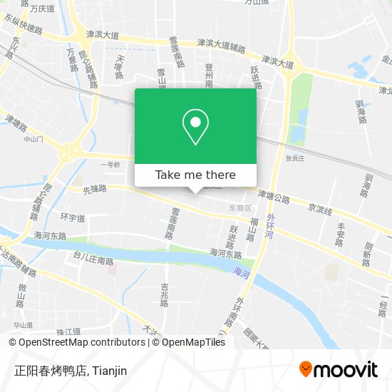 正阳春烤鸭店 map