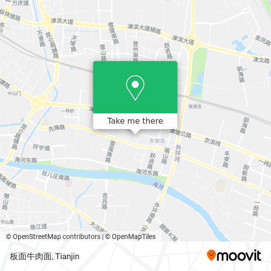 板面牛肉面 map