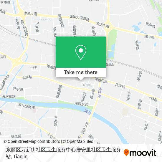 东丽区万新街社区卫生服务中心詹安里社区卫生服务站 map