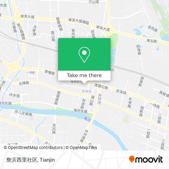 詹滨西里社区 map